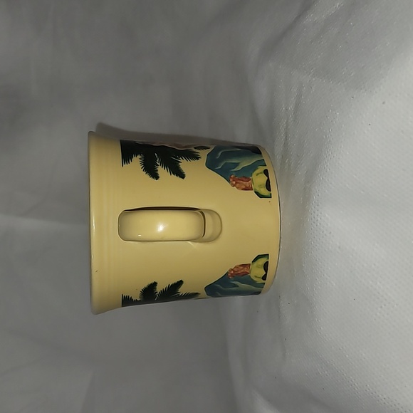 Fiesta® Hawaiiana Ware Mug Universal Word Pattern Eugene Savage Graphics - Picture 4 of 7